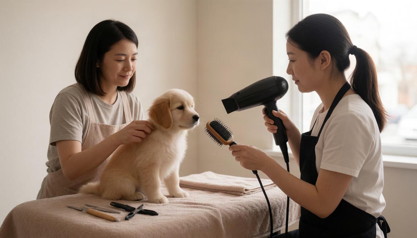 Start puppies gently